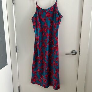 Target blue and hot pink dress